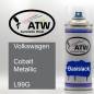 Preview: Volkswagen, Cobalt Metallic, L99G: 400ml Sprühdose, von ATW Autoteile West.